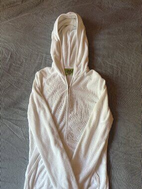 White Terrycloth Juicy Couture Jacket